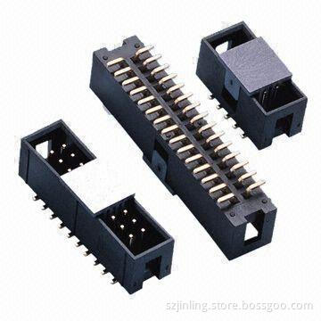 2.54mm Box Header, 8.8mm Plastic Height, SMT Type, with Cap